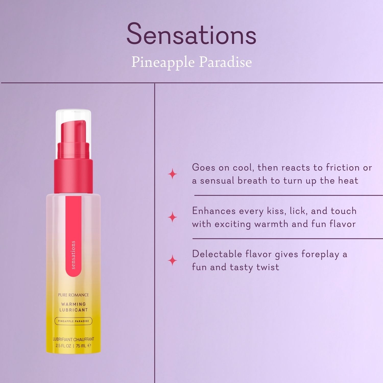 Sensations - Warming lubricant