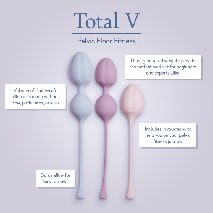 Total V - Kegel exercise set